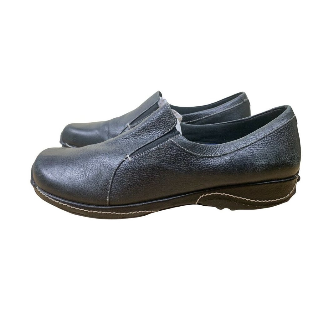 Bass Darcy Black Leather  Slip On Loafers Casual Women’s Size 10M
